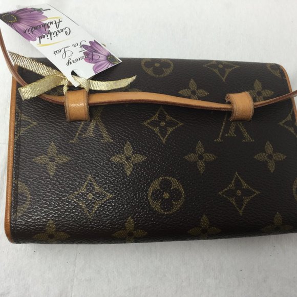 🌴Bum Bag Louis Vuitton Florentine Fanny Pack COA - Picture 8 of 16